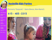 Tablet Screenshot of copycatsforkids.net